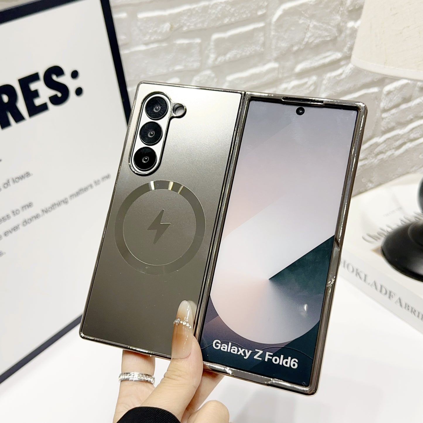MagFold Z Fold 7, 6 – Strong Magnetic Folding Case