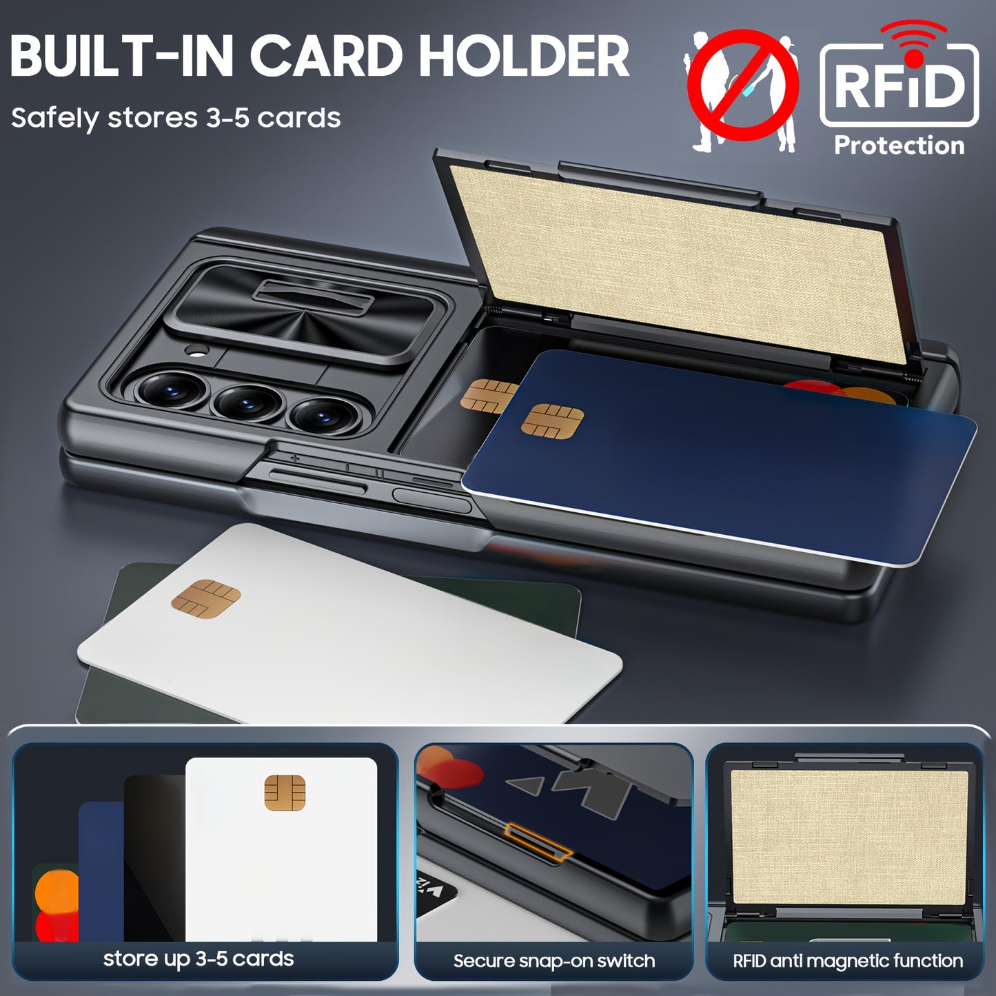 FortiWallet Z6 – Rugged Wallet Case with 360° Protection