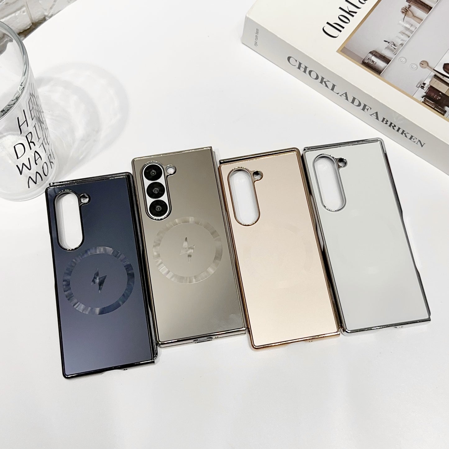 MagFold Z Fold 7, 6 – Strong Magnetic Folding Case
