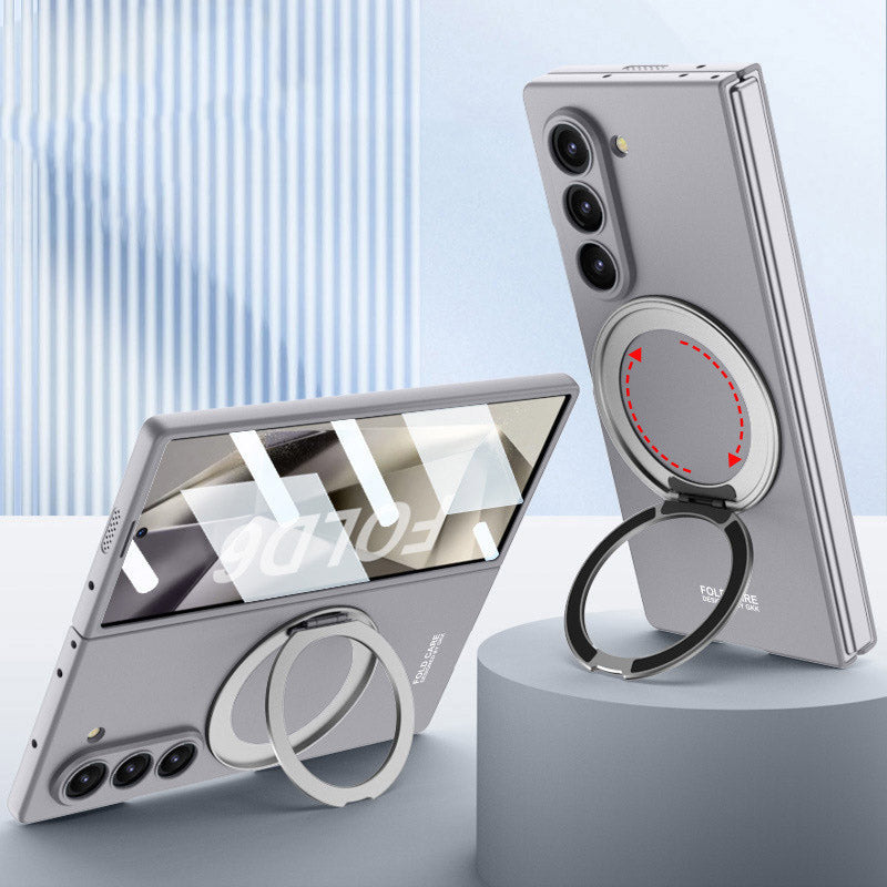 SlimFit MagSafe Pro Z Fold 7, 6 Ultra-Thin Rotating Stand Wireless Charging Case