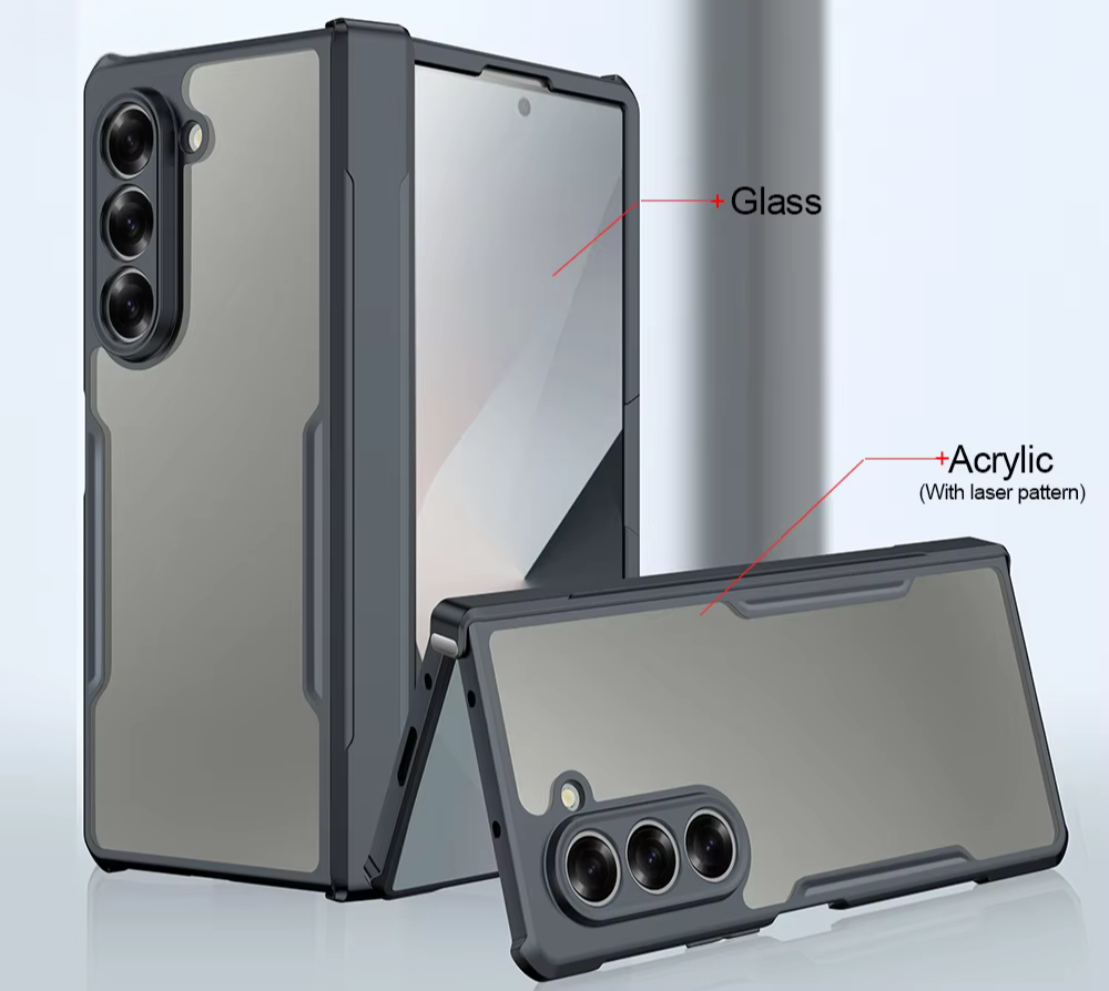 CrystalGuard Fold – Airbag Shockproof Clear Case