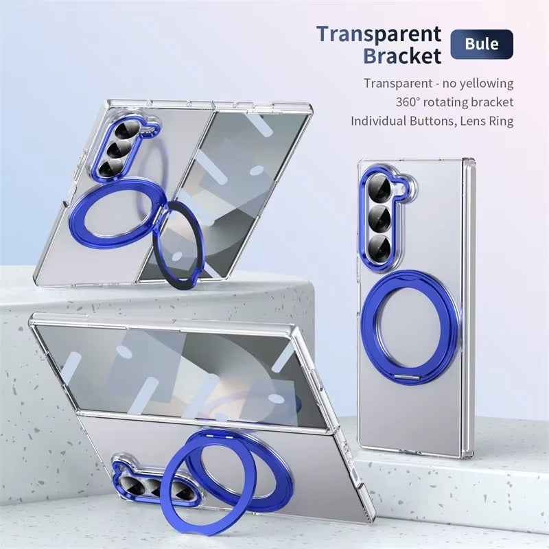 SpinGrip Fold – 360° Magnetic Stand Clear Case