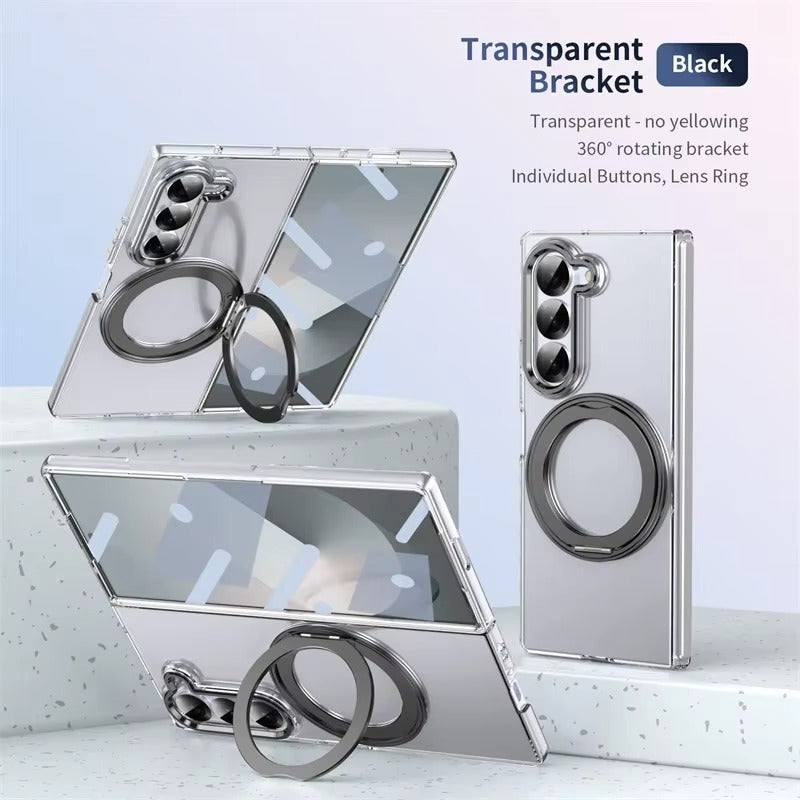 SpinGrip Fold – 360° Magnetic Stand Clear Case
