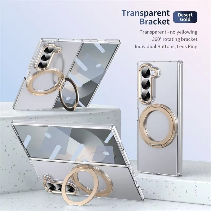 SpinGrip Fold – 360° Magnetic Stand Clear Case