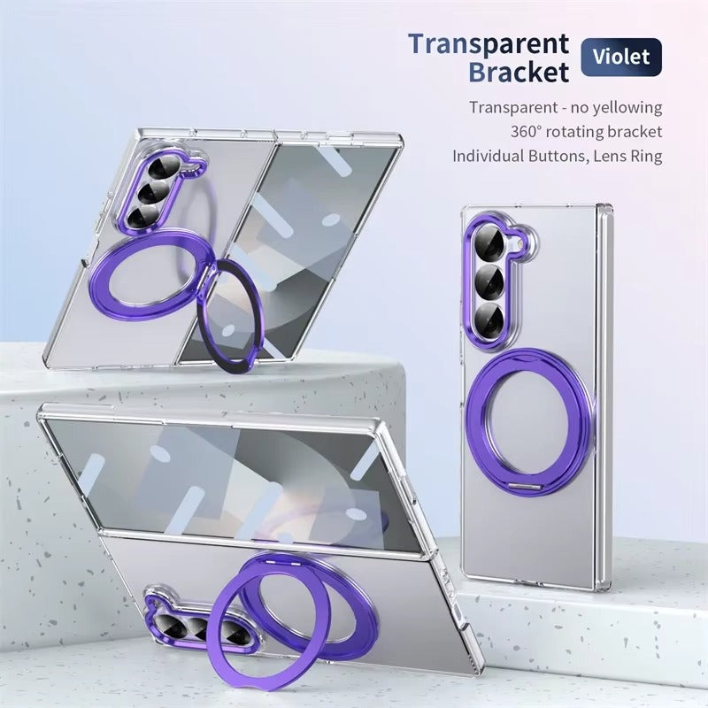 SpinGrip Fold – 360° Magnetic Stand Clear Case