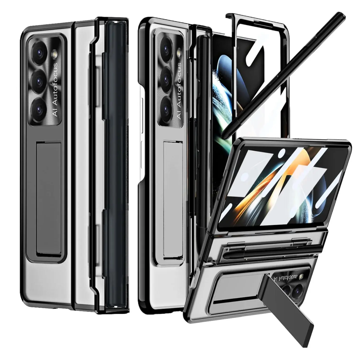 360° Armor Hinge Folding Transparent Case 2.0 - Z Fold 6