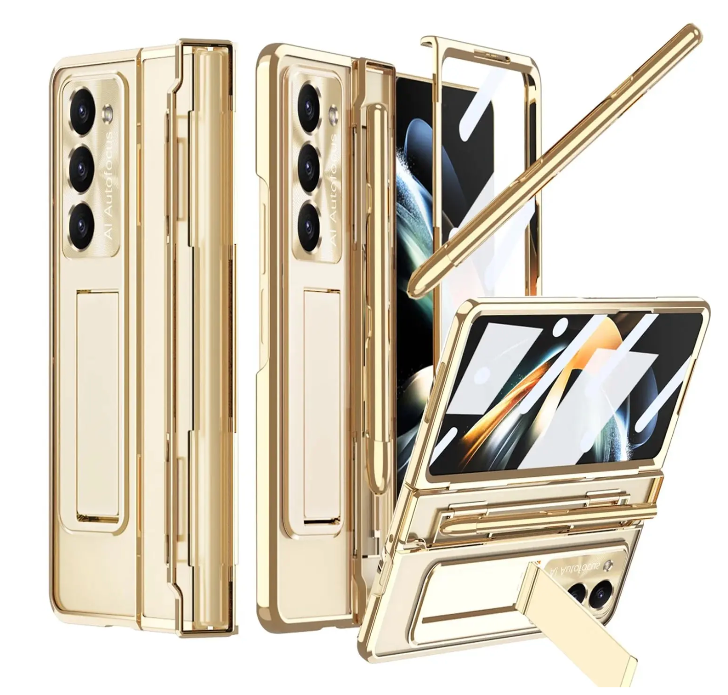 360° Armor Hinge Folding Transparent Case 2.0 - Z Fold 6