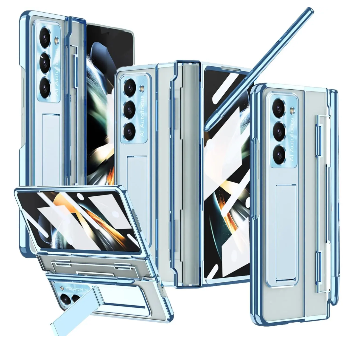 360° Armor Hinge Folding Transparent Case 2.0 - Z Fold 6