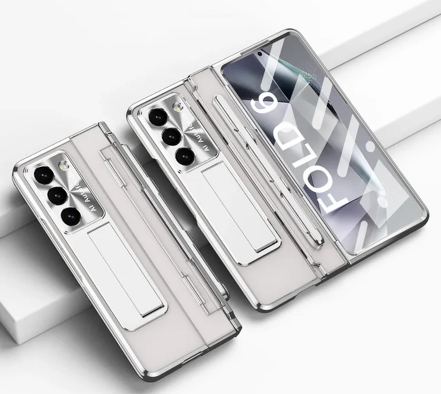 360° Armor Hinge Folding Transparent Case 2.0 - Z Fold 6