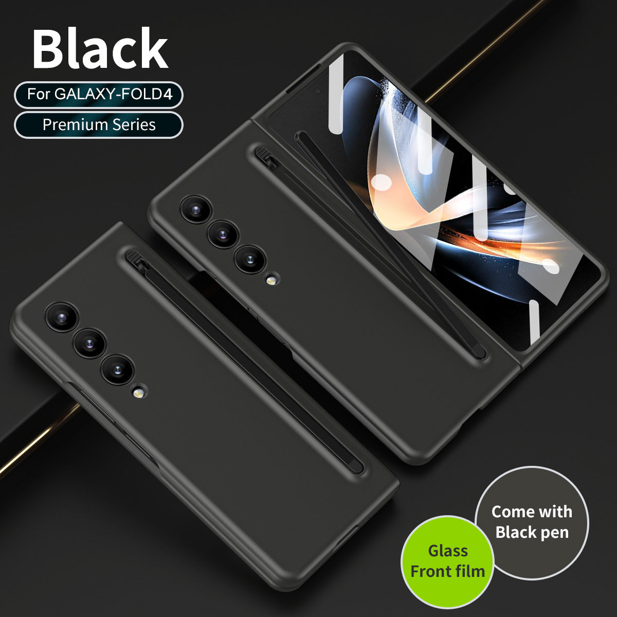 Sleek Scribe Guardian Protection with Pen Tray and Film for Z Fold Series