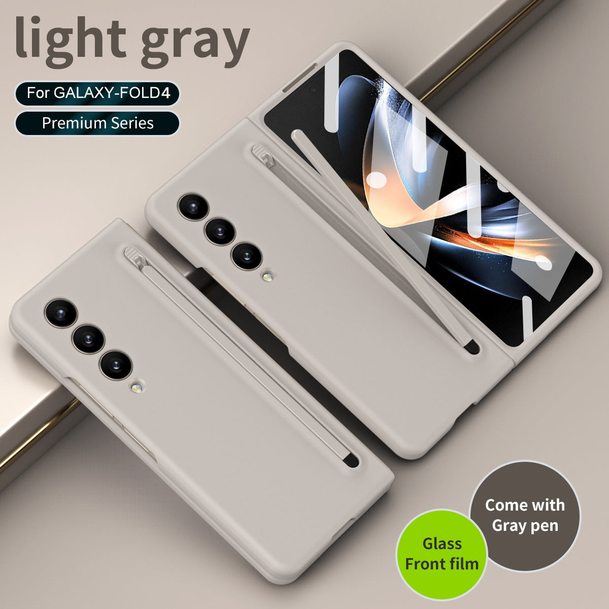 Sleek Scribe Guardian Protection with Pen Tray and Film for Z Fold Series