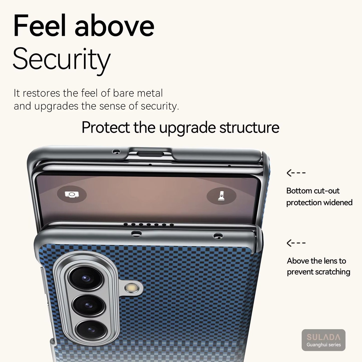 KevlarEdge Fold – Slim MagSafe Armor for Z Fold 7