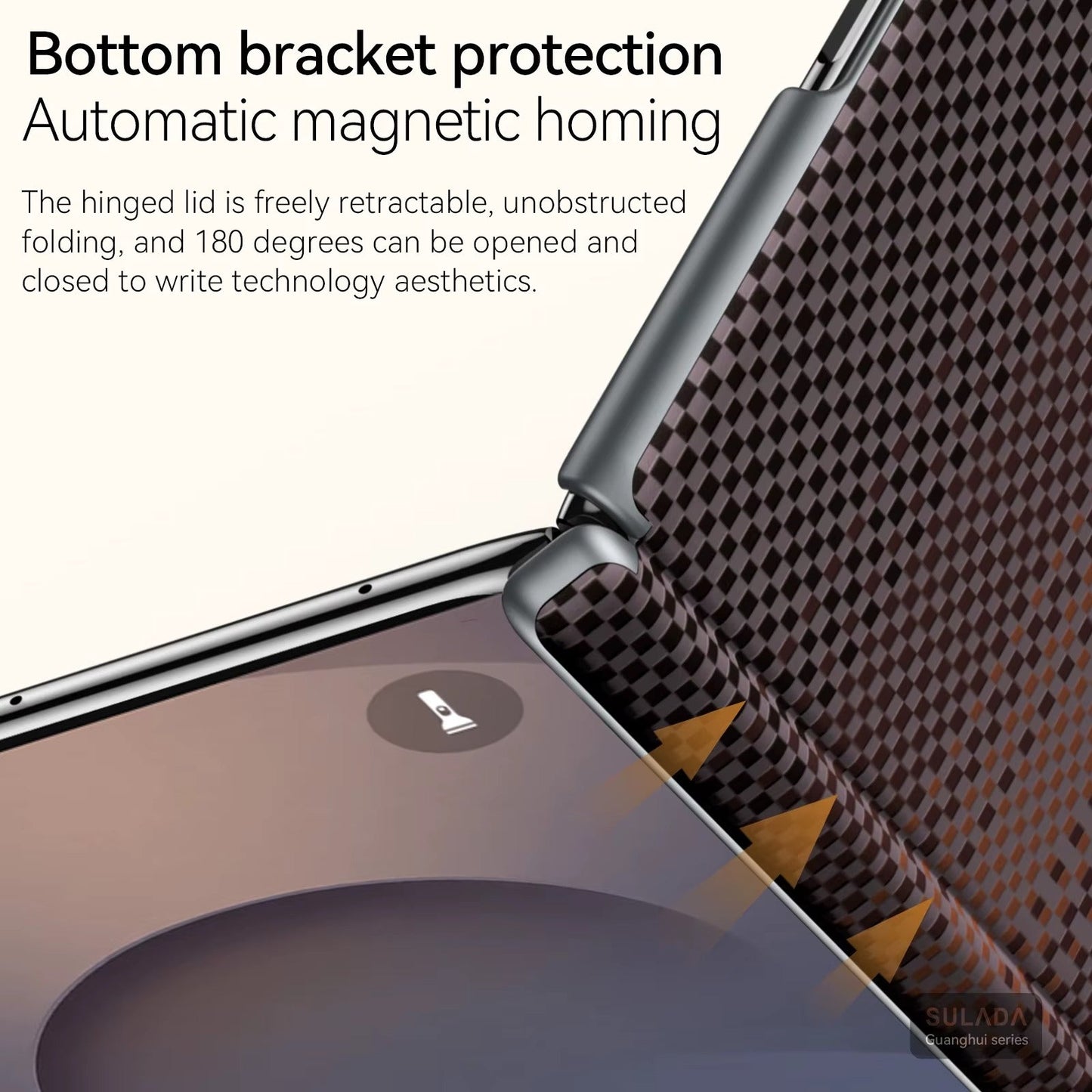 KevlarEdge Fold – Slim MagSafe Armor for Z Fold 7
