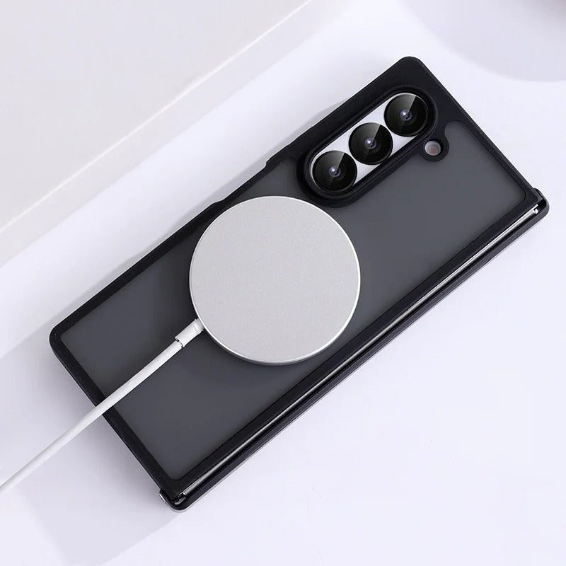 MagnoClear Fold – Transparent MagSafe Armor for Z Fold