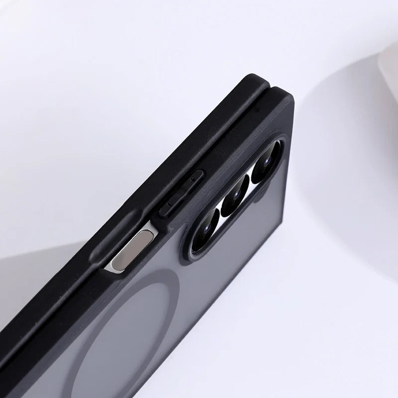 MagnoClear Fold – Transparent MagSafe Armor for Z Fold