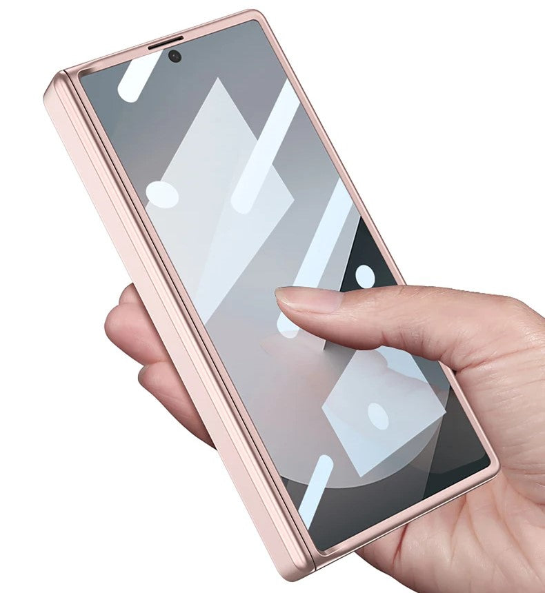 MagCore Ultra-Slim Shield for Z Fold 7, 6, 5 - Magnetic Hinge & Stylus Holder