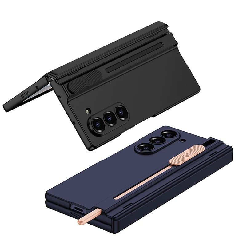 MagCore Ultra-Slim Shield for Z Fold 7, 6, 5 - Magnetic Hinge & Stylus Holder