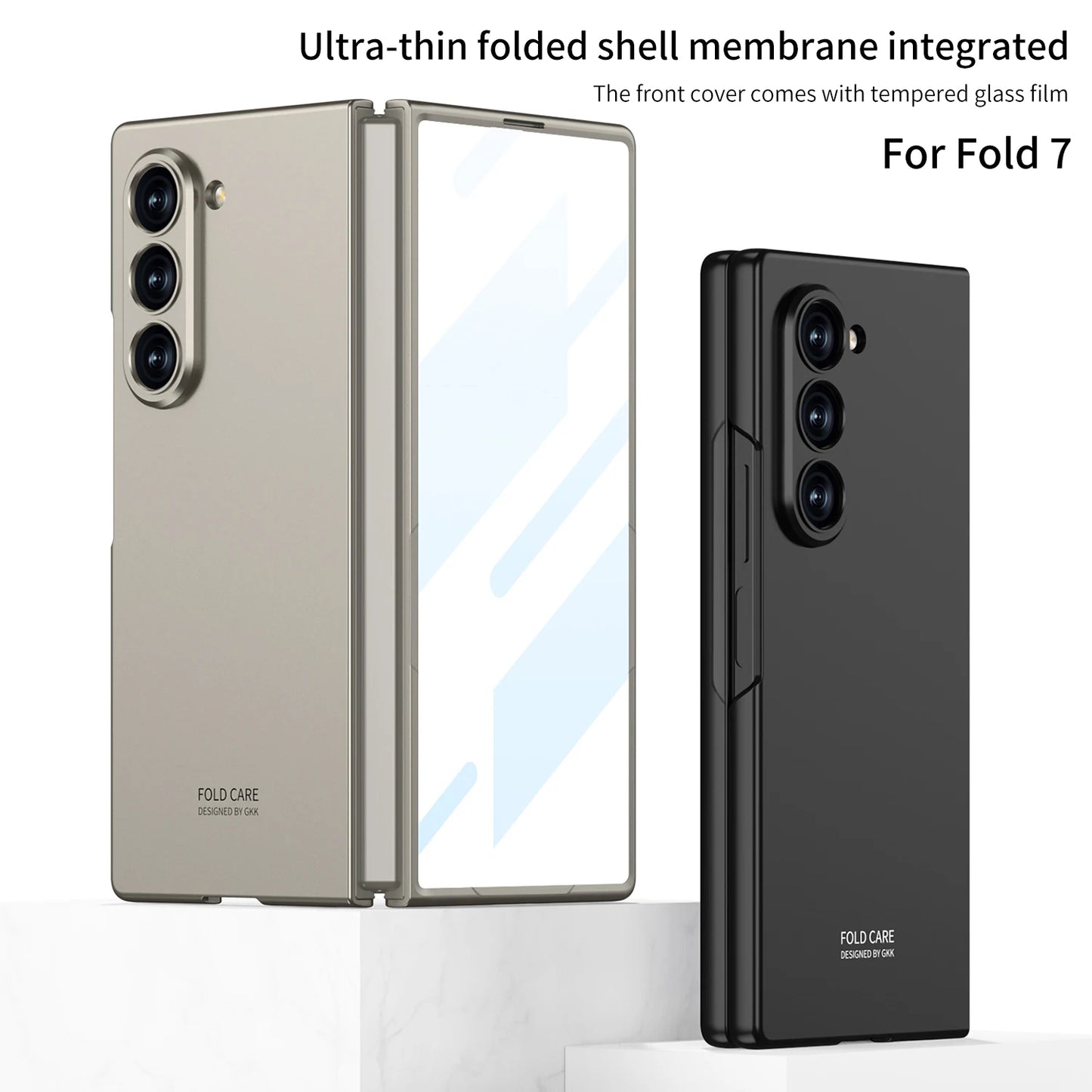FortiGlass Fold 7, 6 – Shockproof Armor Case with Outer Screen Protection