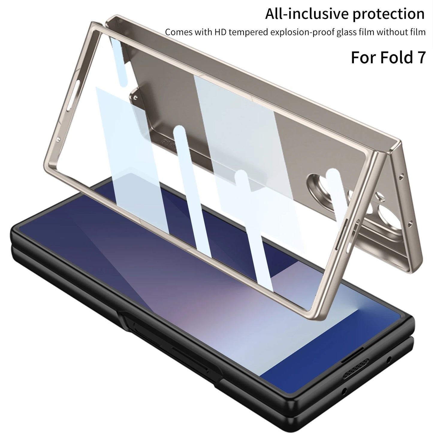 FortiGlass Fold 7, 6 – Shockproof Armor Case with Outer Screen Protection