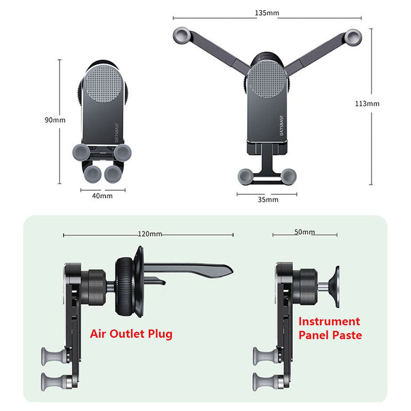 Next-Gen Car Phone Mount 2.0 for Samsung Galaxy Z Fold5 Fold4 Fold3