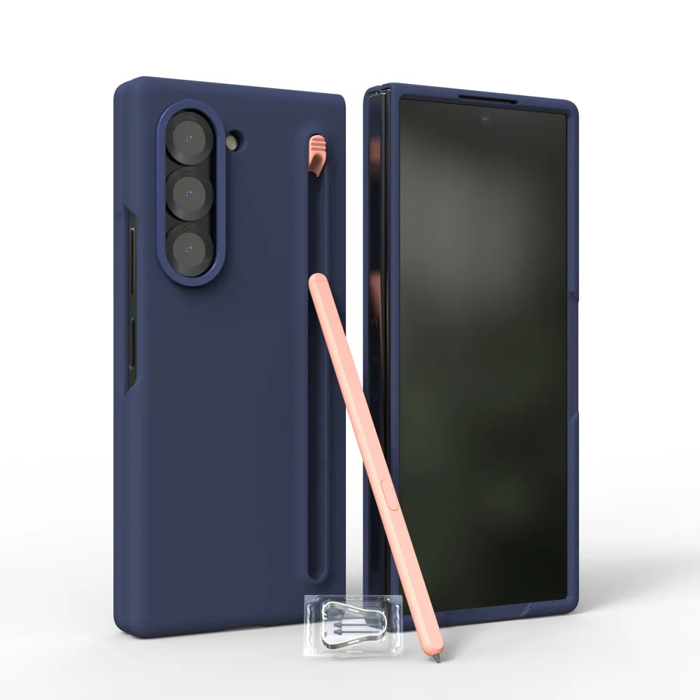 SleekGuard Z Fold 7, 6 Case S-Pen & Shockproof Protection