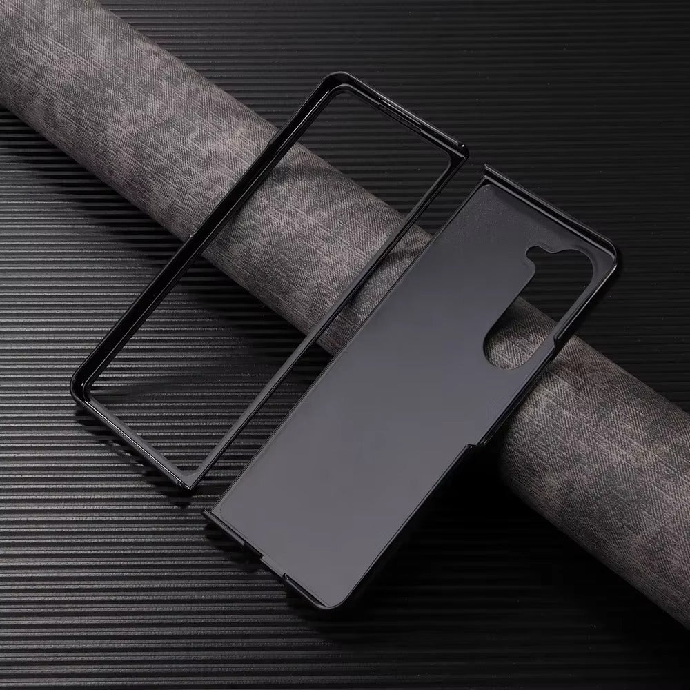 SlimVault Fold – Luxury Leather Card Holder Case for Z Fold Series