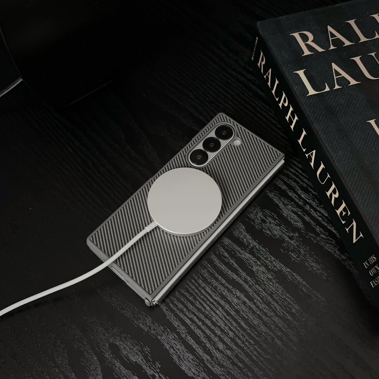 CarbonLook MagSafe Ultra-Thin Matte Case for Z Fold 7 / 6 / 5 / 4