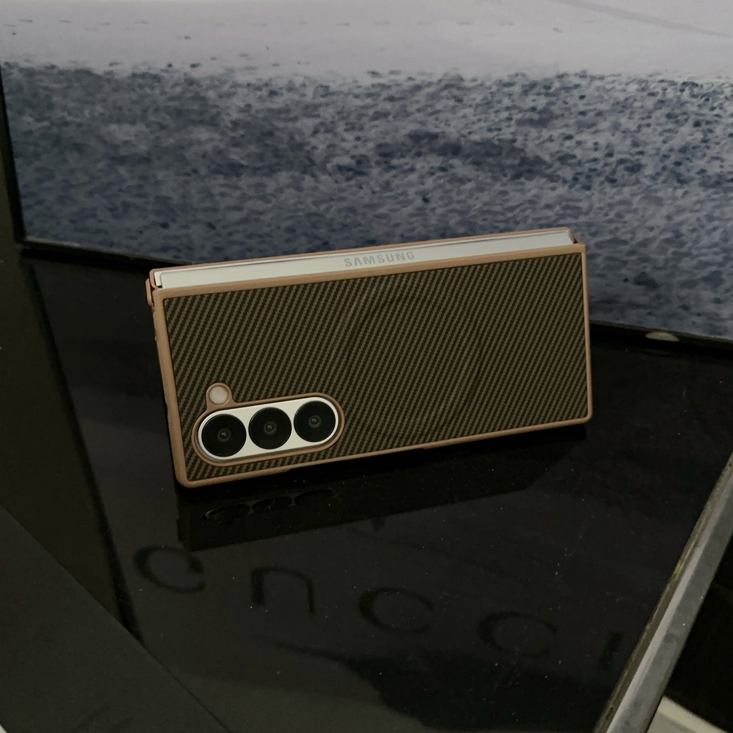CarbonLook MagSafe Ultra-Thin Matte Case for Z Fold 7 / 6 / 5 / 4