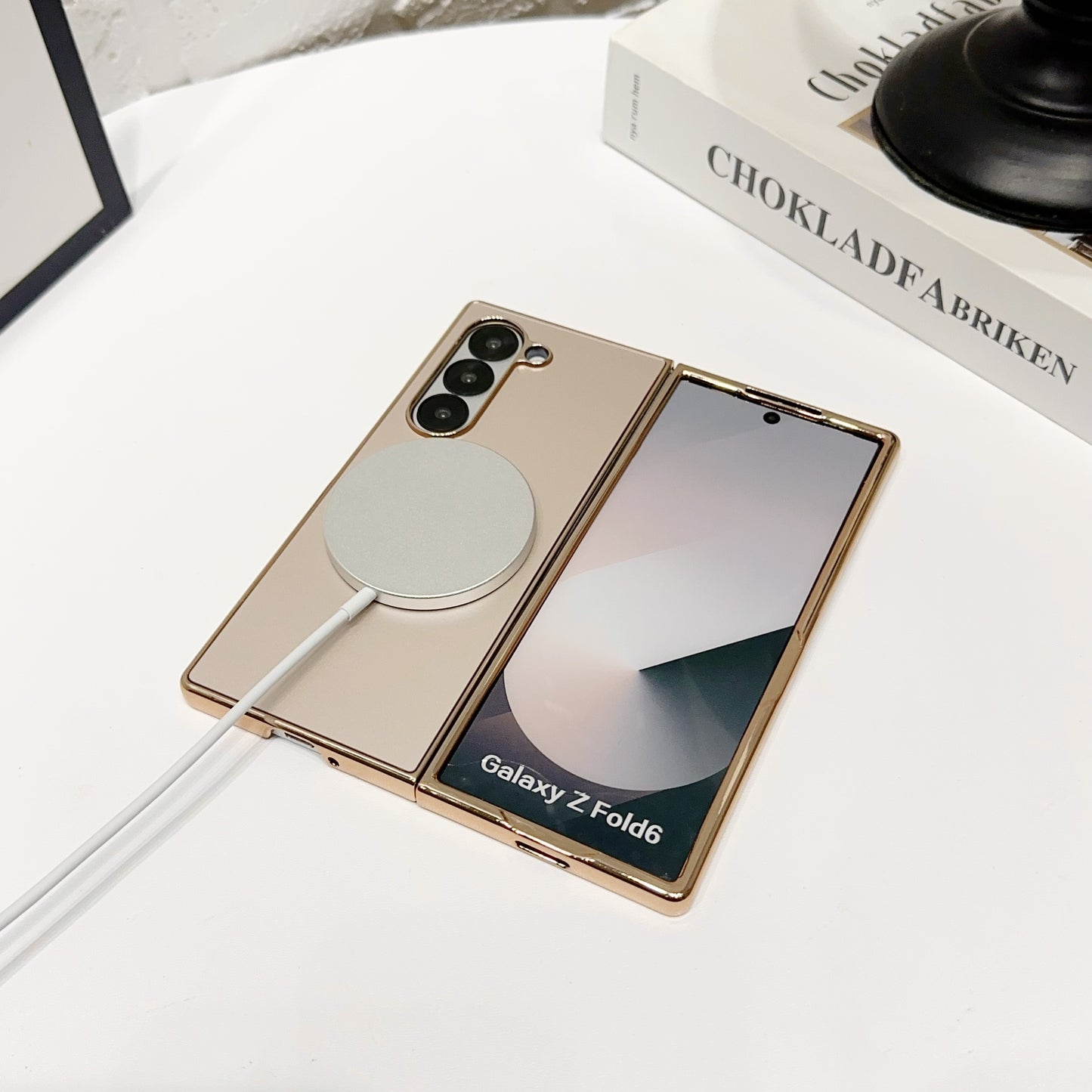 MagFold Z Fold 7, 6 – Strong Magnetic Folding Case