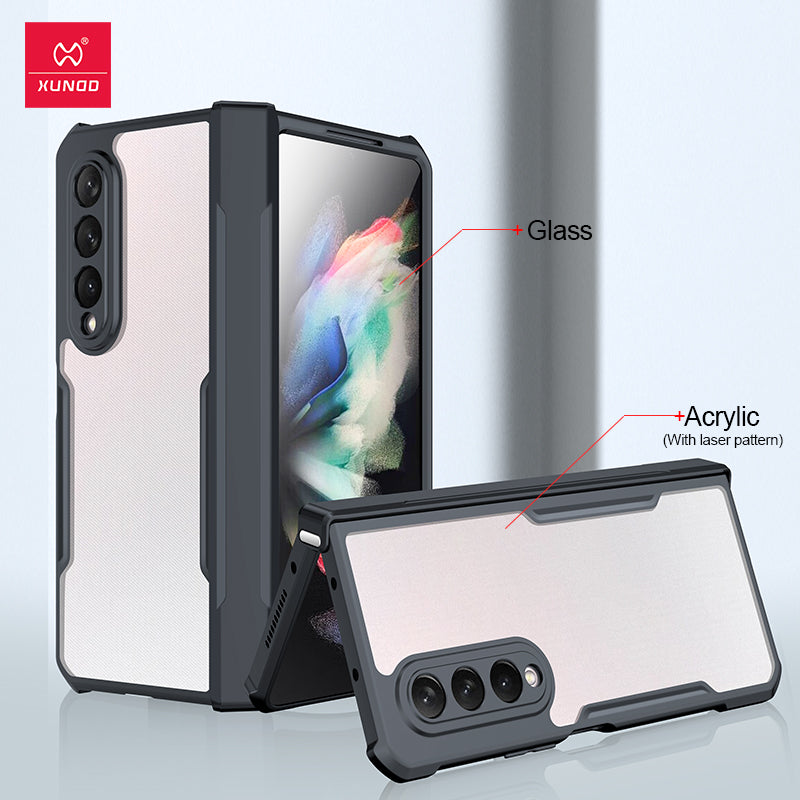 CrystalGuard Fold – Airbag Shockproof Clear Case