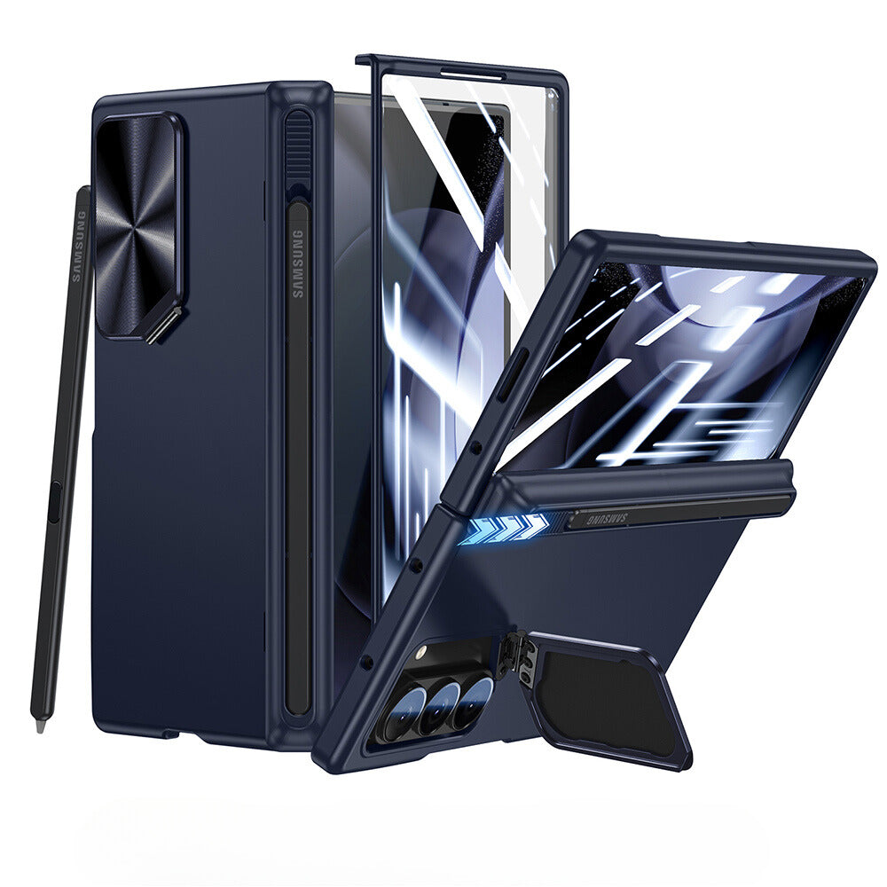 Hinge Slim Pen Slot Case, Screen Film, Kickstand, Camera Cover for Z Fold 6