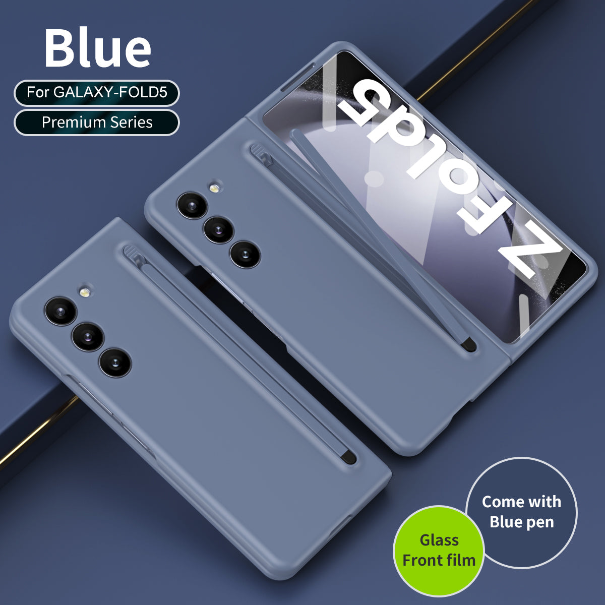Sleek Scribe Guardian Protection with Pen Tray and Film for Z Fold Series
