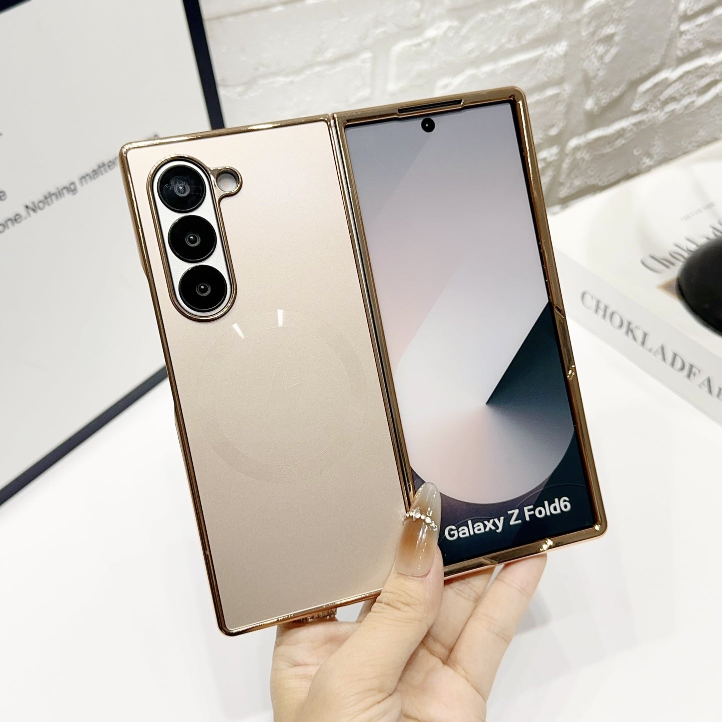 MagFold Z Fold 7, 6 – Strong Magnetic Folding Case
