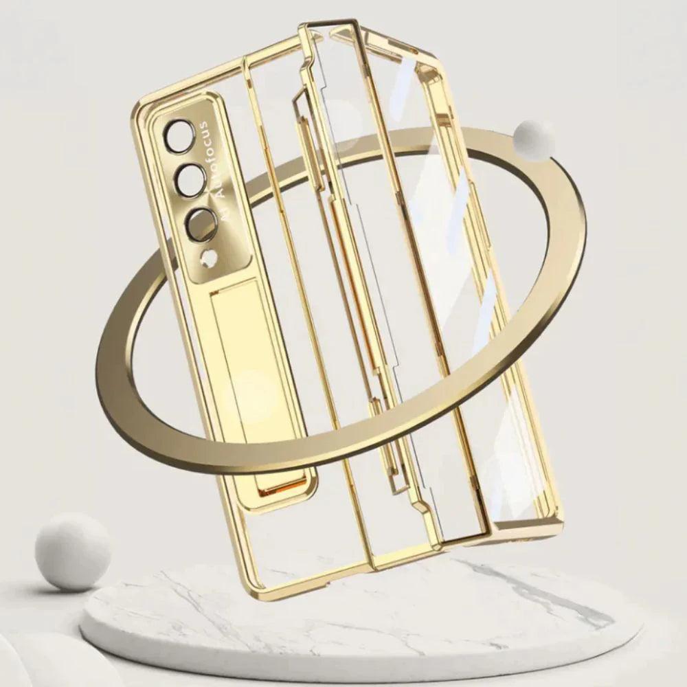 360° Armor Hinge Folding Transparent Case 2.0 - Z Fold 6