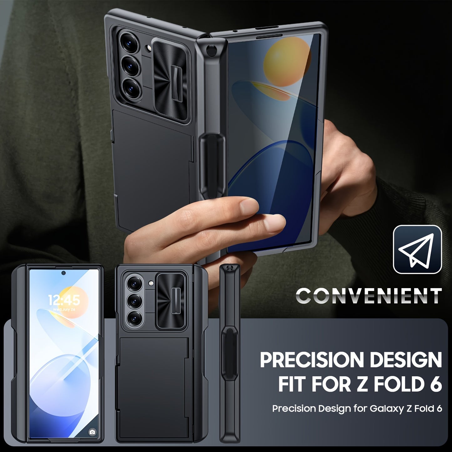 FortiWallet Z6 – Rugged Wallet Case with 360° Protection