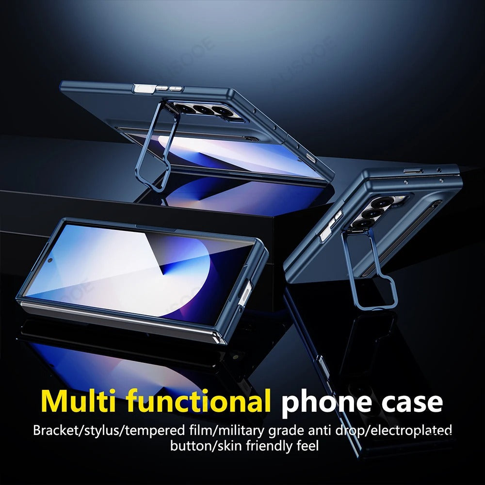 FortiPen Fold – Military Armor Case with Stylus Slot & Kickstand