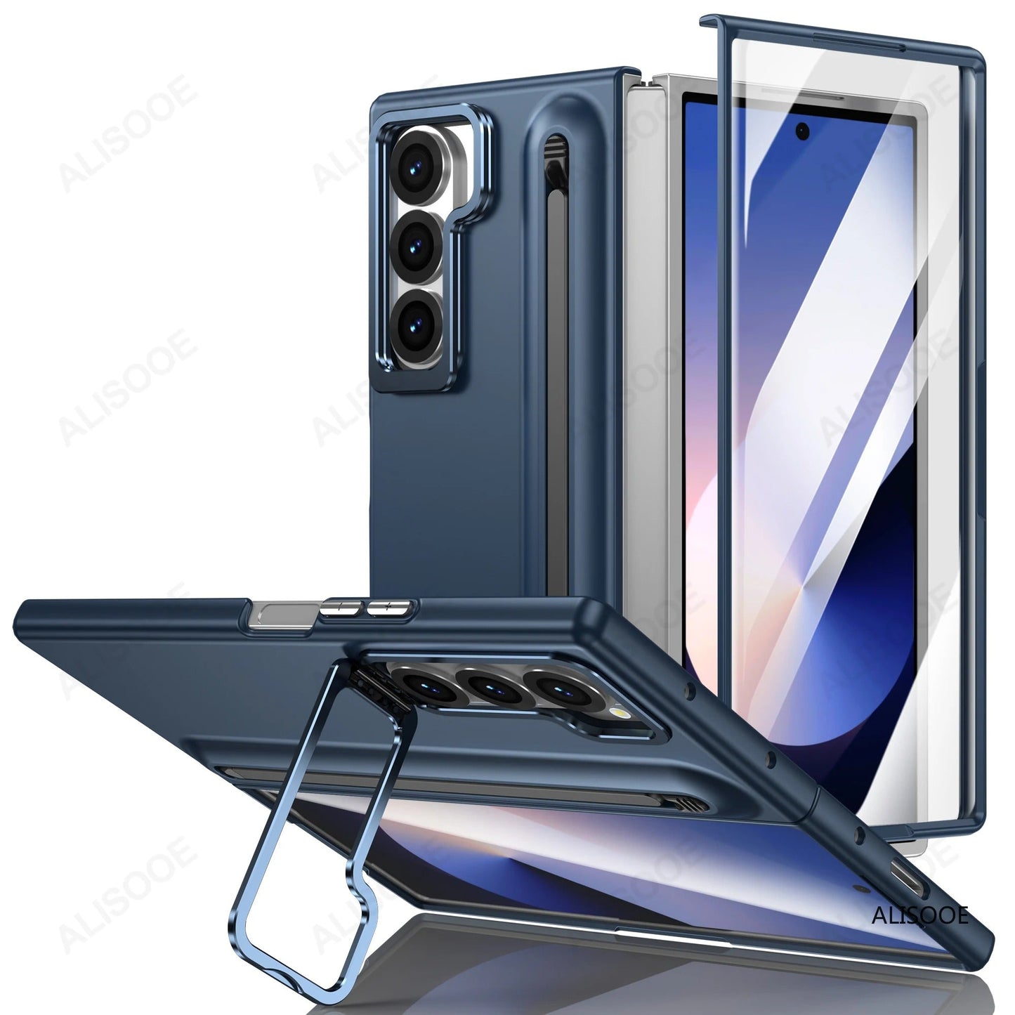 FortiPen Fold – Military Armor Case with Stylus Slot & Kickstand