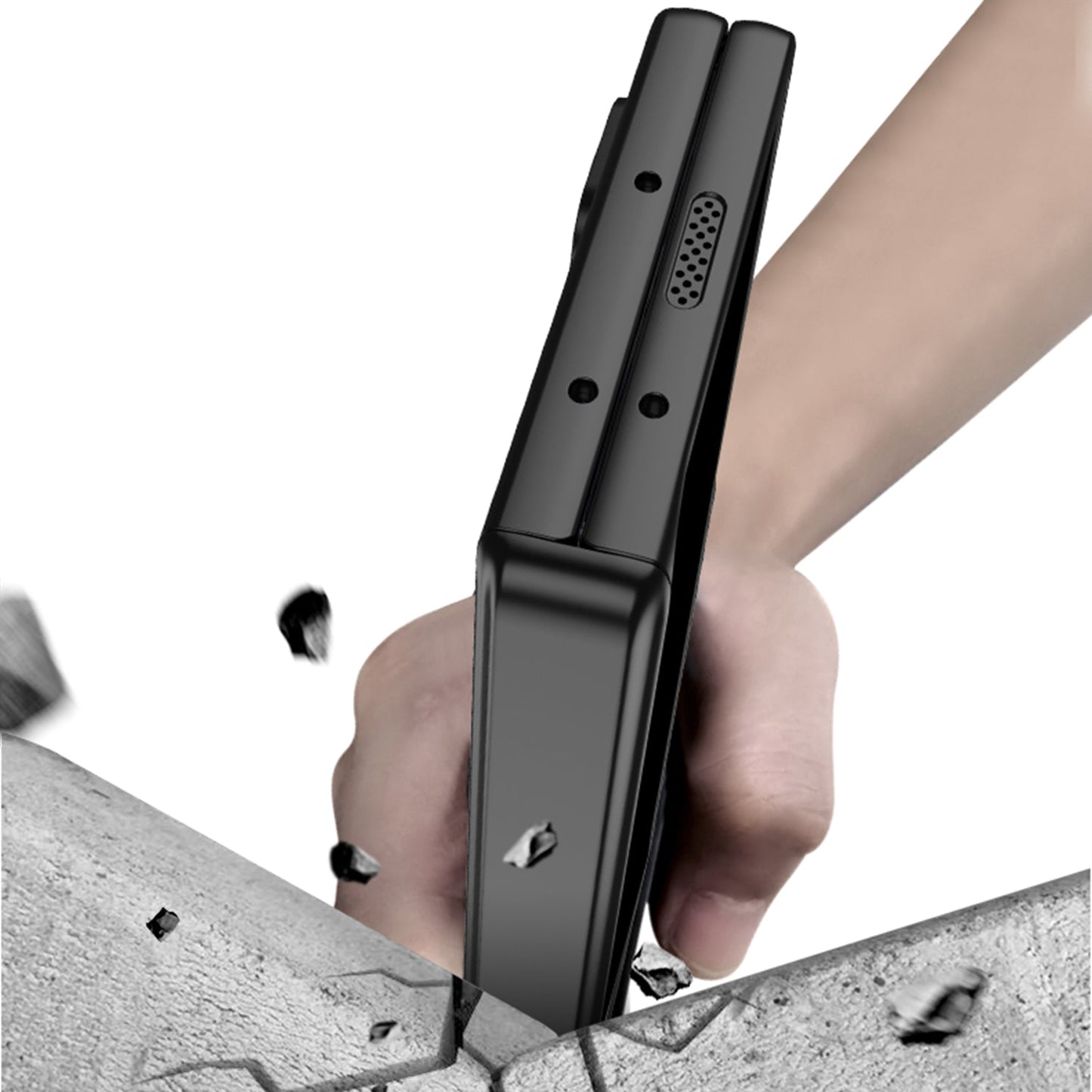 Slim 360° Protection Case Magnetic Hinge Anti-Peep for Z Fold 7, 6