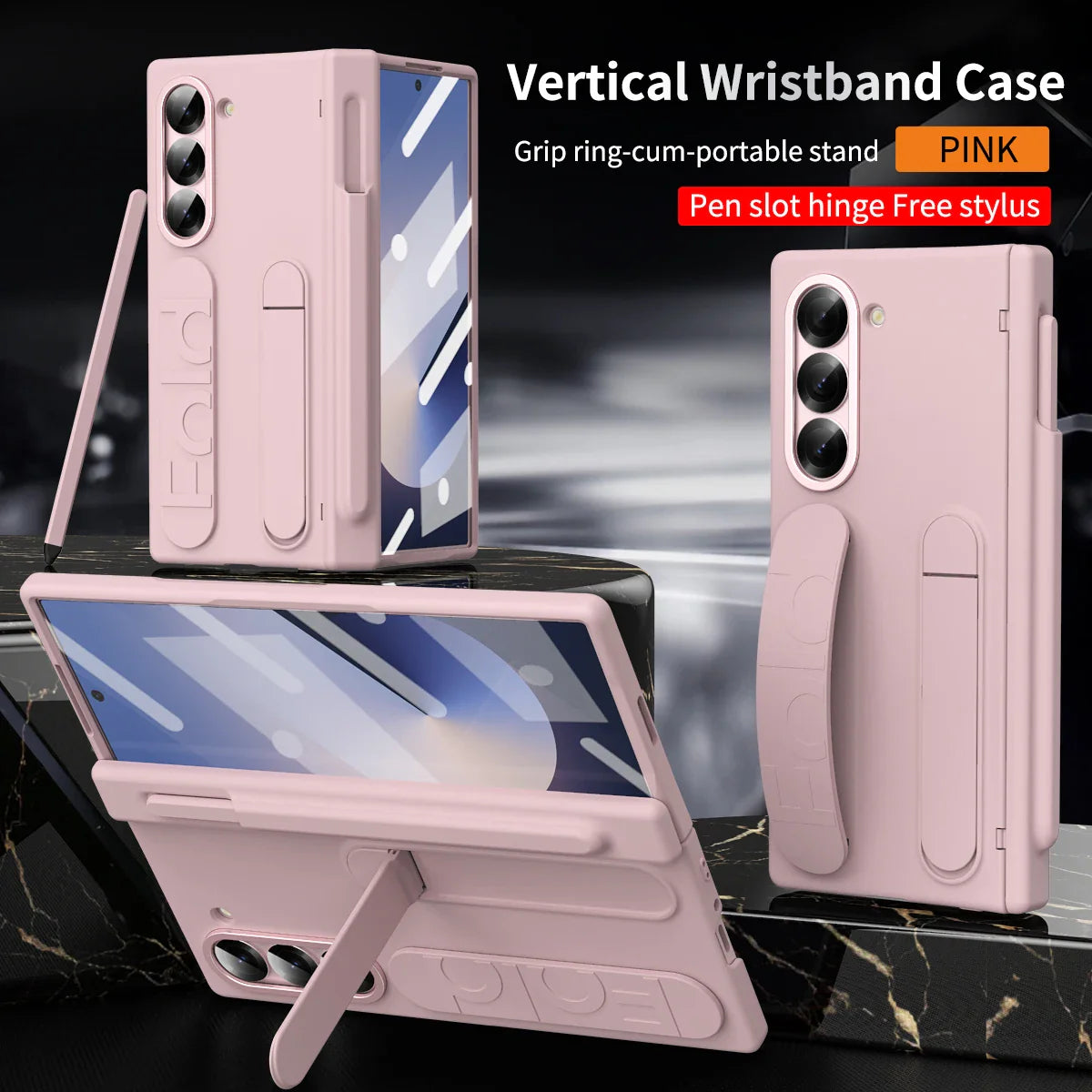 GripPen Fold – Wristband Case with Touch Pen & Glass Protection