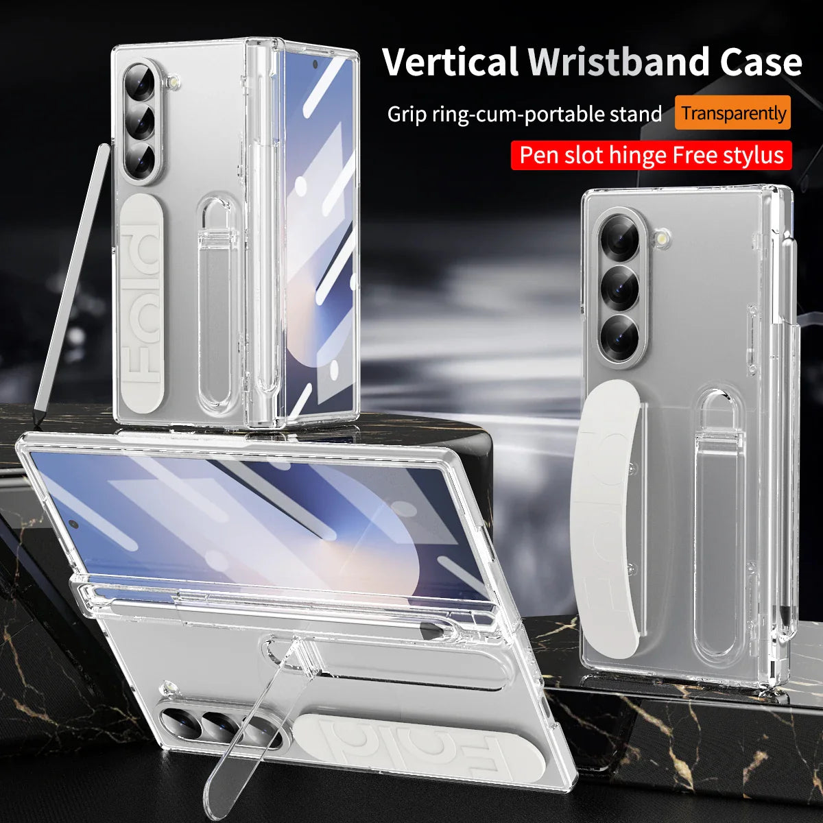 GripPen Fold – Wristband Case with Touch Pen & Glass Protection