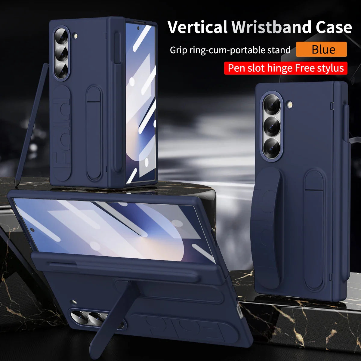 GripPen Fold – Wristband Case with Touch Pen & Glass Protection