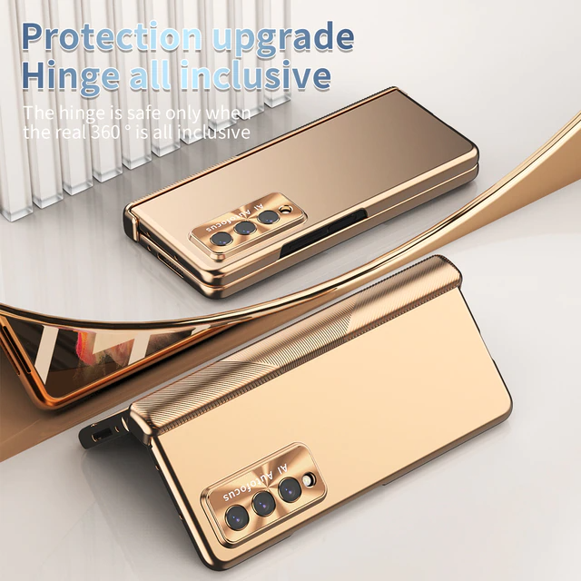 Ultimate Flex: The All-In-One Metal Case with Detachable Pen Holder- Z Fold series