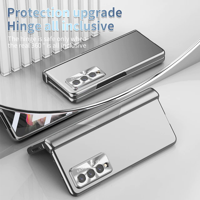 Ultimate Flex: The All-In-One Metal Case with Detachable Pen Holder- Z Fold series