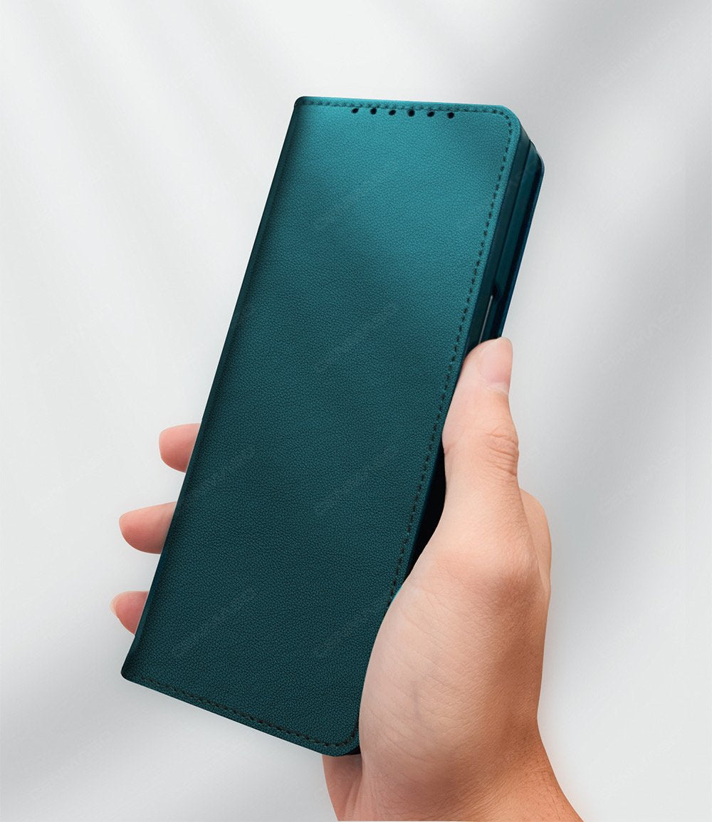 Magnetic Flip Wallet Case