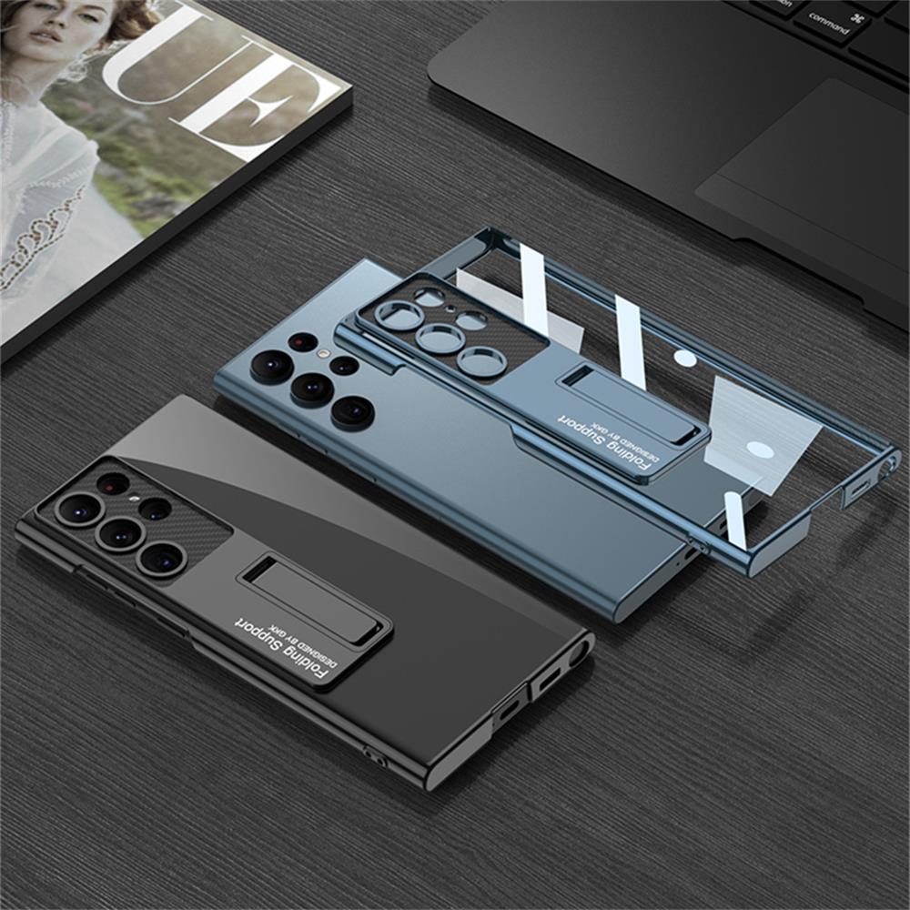 Transparent Shockproof case with Bracket - S23 Series
