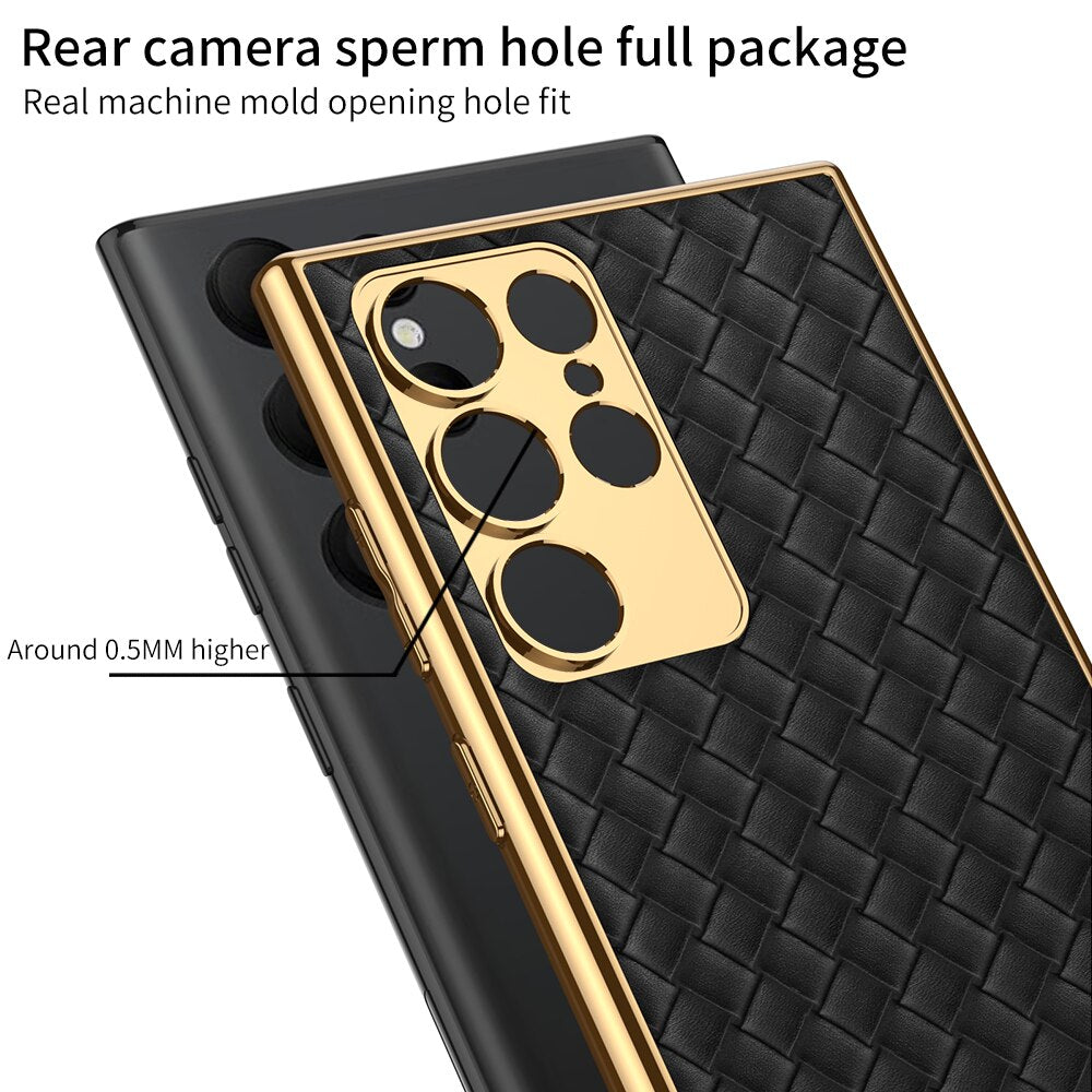 Luxury Leather Case - S23 Series