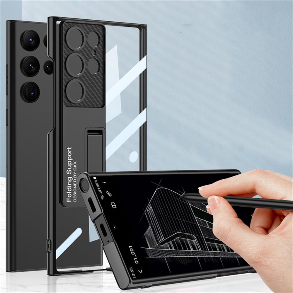 Transparent Shockproof case with Bracket - S23 Series