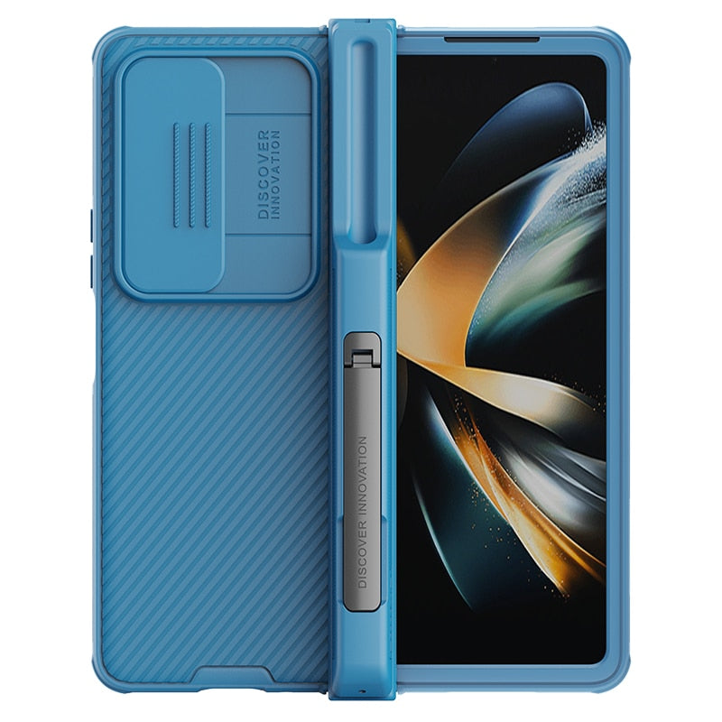 3 in 1 Slide Camera Protector Kickstand & S-Pen Pocket - Z fold Series