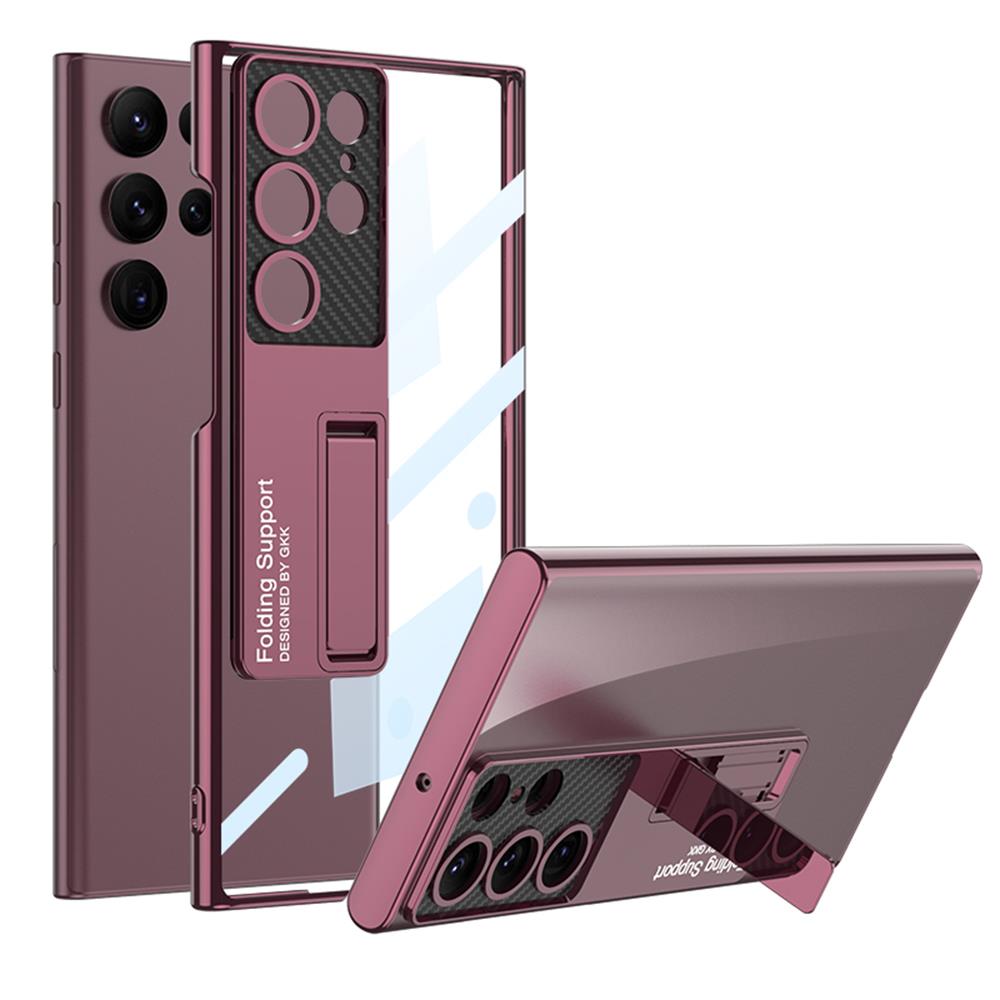 Transparent Shockproof case with Bracket - S23 Series
