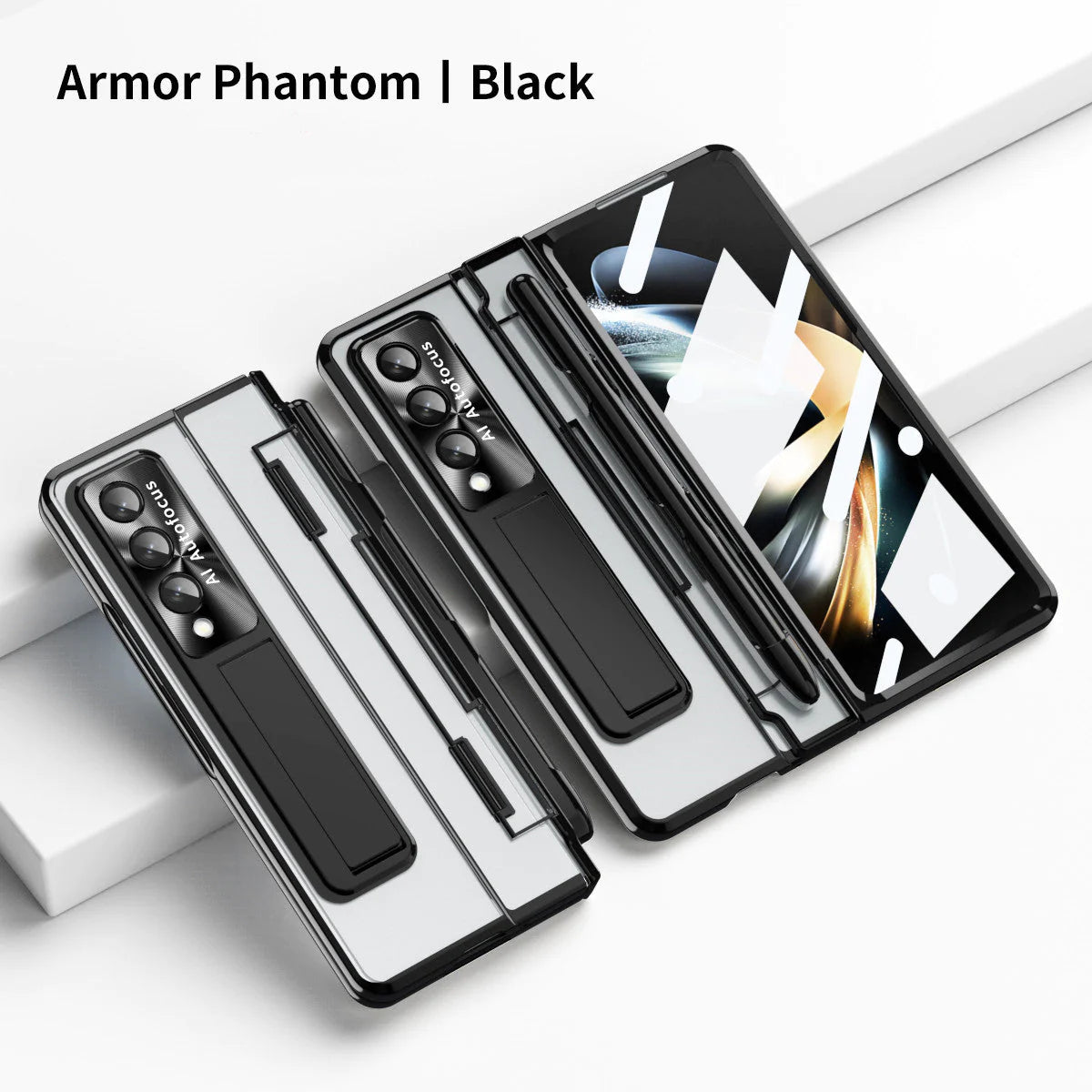 360° Armor Hinge Folding Transparent Case 2.0 - Z Fold 5